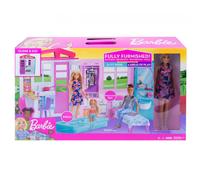 Barbie Maison À Emporter Avec Poupée