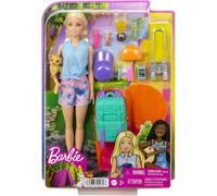 Barbie Malibu Camping Playset Camping Chien Sac À Dos HDF73 Mattel