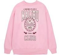 Barbie - "Malibu Tennis Club" Sweat-shirt pour femme NS7598 (XL) (Rose)
