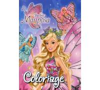 Barbie Mariposa: Coloriage