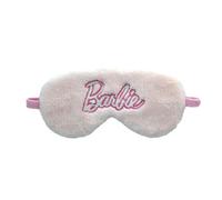 Barbie - Masque De Nuit Enfant - pour Un Sommeil Réparateur, Bandeau Nuit Paisible - Accessoire Beauté Tissu Doux Et Confortable - Cache Yeux Avion, Voyage - Design Rose, Lavable - Officiel Mattel