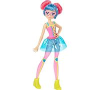 Barbie Mattel DTW06 Poupée avec Cheveux colorés et Lunettes - Accessoire pour poupée de Dressing - DTW06