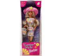 Barbie Mattel Édition Spéciale Pâques Blonde 12" Poupée Mode Neuf Scellée