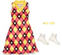 Barbie Tenue de mode HJT17 – Ensemble complet et accessoires