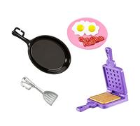 Mattel Barbie FHP70 Cuisine Ustensile de Cuisine Petit Déjeuner G