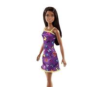 Barbie Mattel T7439 AFROAMERICANA Con Vestito Viola