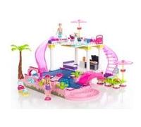 Barbie - Mega Bloks Playset Fête à la piscine G