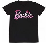 Barbie - Melted Logo - T-Shirt - noir - S - 100% Coton,Jersey