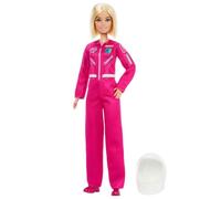 Barbie Métiers Coffret Barbie Astronaute Métier de l’Année 2026 Poupée avec tenue amovible composée d’une combinaison spatiale et de chaussures roses ainsi qu’un casque, JKF77