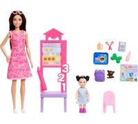 Barbie Métiers Professeur et Coffret de Jeu Thématique