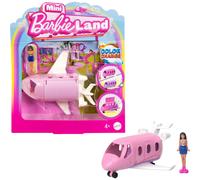 Barbie Mini Barbieland Doll & Toy Vehicle Set de 1,5 pouce Doll & Daignane avec portes de travail et surprise de changement de couleur