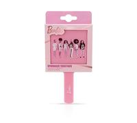 Barbie Miroir à Main - Miroir cosmétique - Petit Miroir de Voyage - Rose