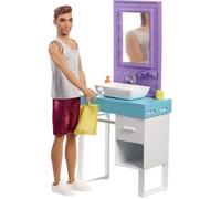 BARBIE Mobilier Ken et Salle de Bain