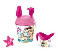 Mondo Toys - BUCKET SET + WATER CAN BARBIE - Seau 17 cm avec cruche pour eau - Jouet de plage (6 pièces) pour enfants - 18443