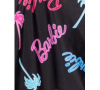 Barbie Multicolore All-Over Print Logo & Palm Tree Graphic Maillot de bain 1 piè