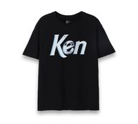 Barbie Noir Ken Face In Logo T-shirt à manches courtes Homme