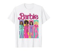 Barbie - Panneau de Groupe de Mode des années 70 T-Shirt, Homme, Blanc, M