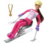 Barbie Para Sport Poupée de ski alpin, Barbie Set y compris accessoires