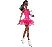 Barbie - Patineuse artistique Poupée Mannequin, FCP27