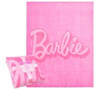 Barbie Plaid Polaire Doux, Couverture Confortable 150 x 130cm - Cadeau Femme et Fille