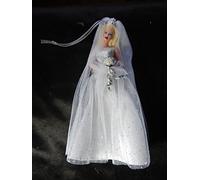 Barbie Porcelain Millennium Blonde Bride Ornament by Avon