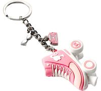 Barbie - Porte-clés 3D patin à roulettes TA13324 (taille unique) (rose/blanc/argent)
