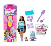 Barbie Coffret poupée Cadeau Surprise – 10 surprises, éléments qui changent de couleur – JFG72