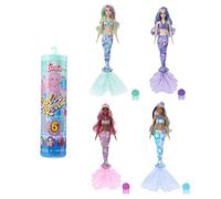Barbie-Poupée Barbie Color Reveal-Assortiment HRK12 Changements de couleur#Sirène Changements de couleur Sirène Color reveal POUPEE