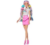 Barbie - Poupée Chevelure Arc-en-Ciel Paillettes