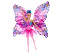 Barbie Poupée Danseuse à Papillon – Transformation 2 en 1