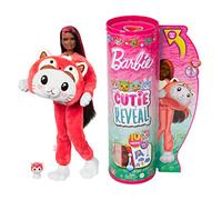 Barbie Poupée Déguisée En Panda Et Chaton De La Série Cutie Reveal
