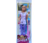 Barbie Poupée DVF57 Infirmière Nurse - Mattel