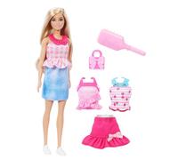 Barbie Poupée facile à habiller avec tenue facile à enfiler