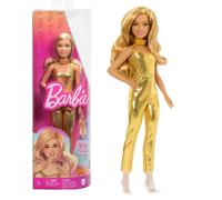 Barbie Poupée Fashionista Look Doré
