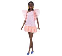 Barbie Poupée Fashionistas Et Robe De Soirée Pêche