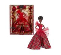 BARBIE Poupée joyeux noël brune HRM62