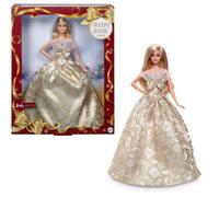 Barbie - Poupée Joyeux Noël - Poupée blonde - JBH95