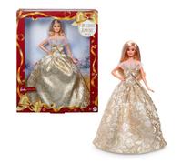 Barbie - Poupée Joyeux Noël - Poupée blonde - JBH95