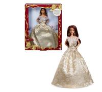 Barbie - Poupée joyeux noël Chatain