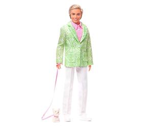 Barbie Poupée Ken en Costume Pastel avec Chien - Édition limitée HPK06