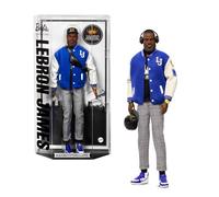 Barbie Poupée Lebron James Kenbassadors Signature avec bombeur et Accessoires, Dont Un Casque Audio et des Lunettes de Soleil, HRM33