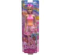Barbie - Poupée Licorne, Avec Cheveux Phanstasia Et Cercle 3+