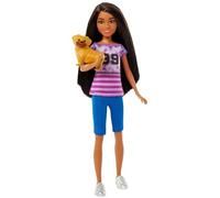 Barbie Poupée Ligaya and Stacie to The Rescue avec Chien, Jouets issus du Film and Stacie to The Rescue, poupée aux Cheveux Noirs, HRM06