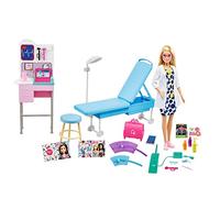 Barbie Poupée Docteur GWV01 30,40 cm Blanc Mattel 3 ans et plus Mixte
