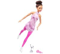 -Poupée Patineuse Artistique Avec Tenue Amovible Et Trophée Hrg37