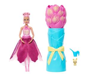 Barbie - Poupée PÉTALS POP Tulipe et Accessoires