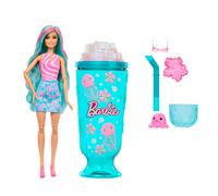Barbie Poupée Pop Reveal Sea Slushy JKF62 – 8 surprises, slime sensoriel, cheveux changeants
