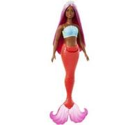 Barbie Poupée sirène aux cheveux colorés