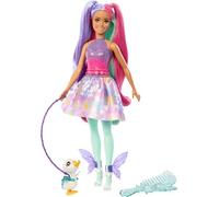 Barbie Poupée The Glyph, Inspiré du Film A Touch of Magic, avec Tenue De Fée Et Animal De Compagnie, Accessoires Inclus, À Collectionner, Jouet Enfant, A Partir De 3 Ans, HLC35