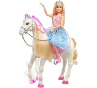 Barbie - Princesse Barbie et son Cheval Merveilleux - Poupée Mannequin - Dès 3 ans